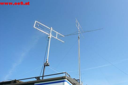 70cm-Antennenanlage
