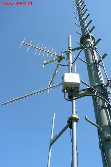 alte Antennen von OE9XFR - Helix und GP