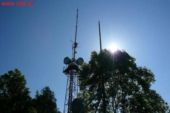 Antennenmast am Schellenberg